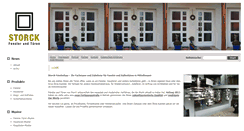 Desktop Screenshot of fensterbau-storck.de